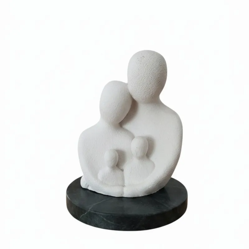 Unity Family Resin Showpiece - White media 6