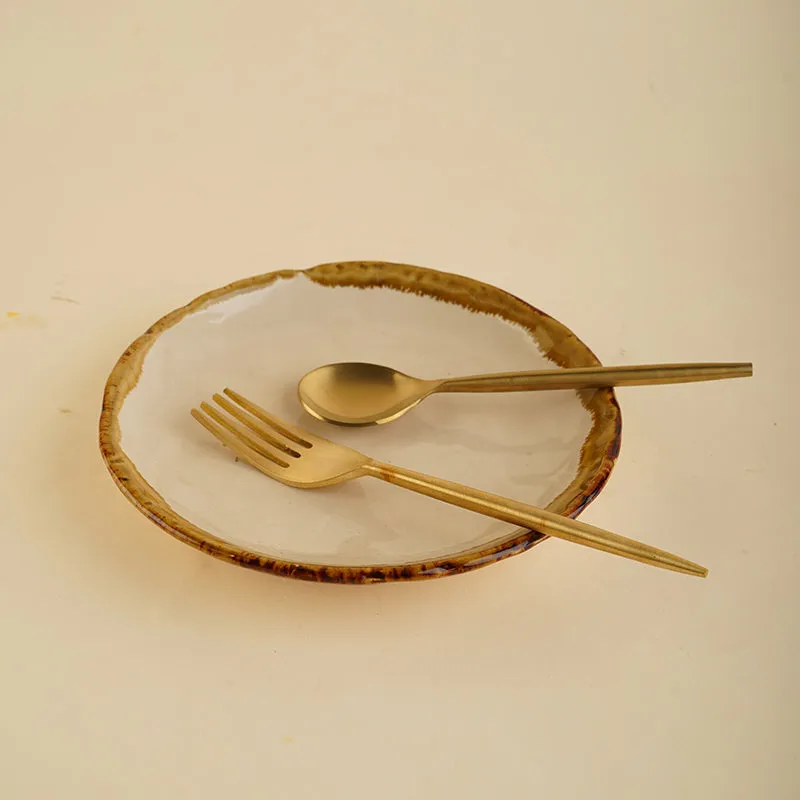 Piera Ceramic Quarter Plate media 3