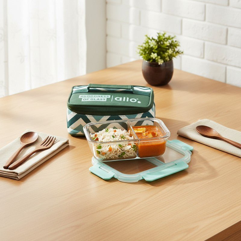Yumdro Leak Proof Glass Lunch Box - 580 ML media 3