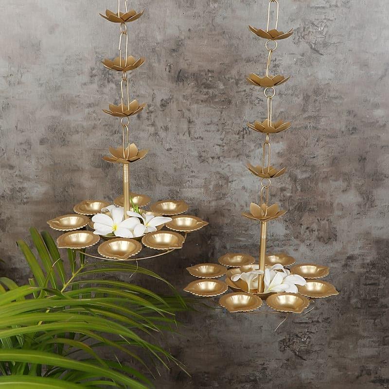 Abhidya Hanging Urli - Set Of Two