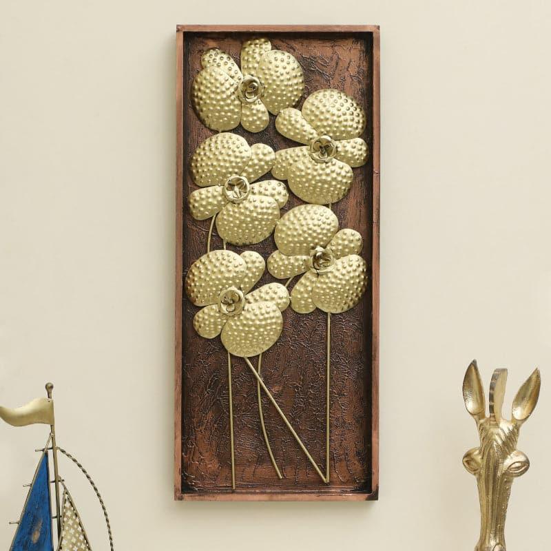 Croda Floral Metal Wall Accent