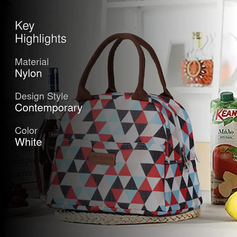 Geo Bite Nylon Lunch Bag media 2