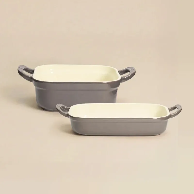 Cumin Co Ceramic Baking Trays - Grey media 4