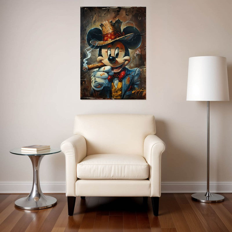 Whimsical Mickey Wall Poster