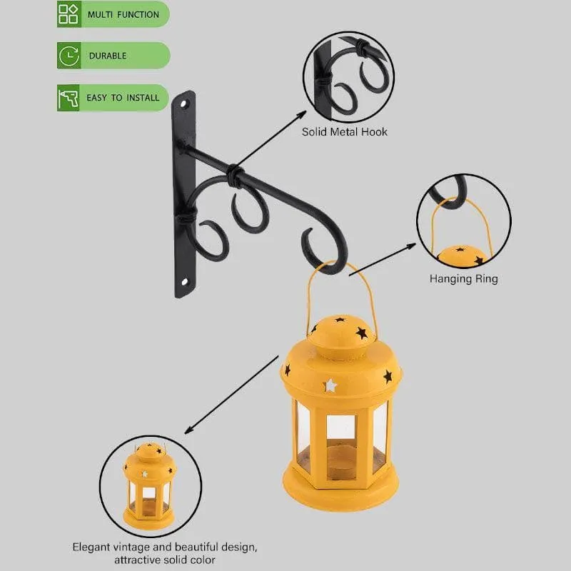 Lovestruck Lantern Tealight Candle Holder (Yellow) -  Set Of Two media 6