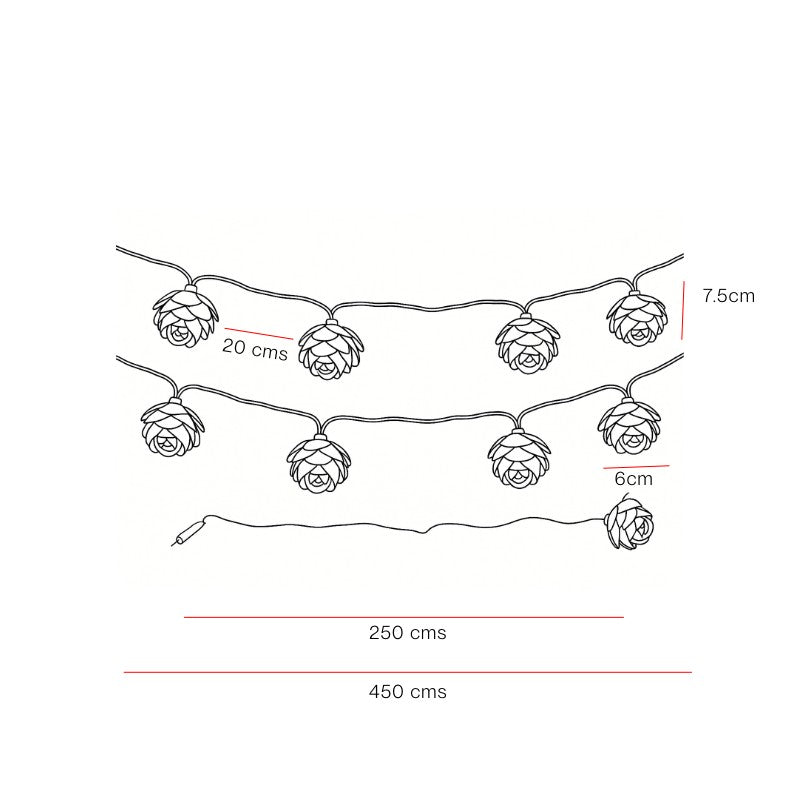 Fig Living Lush Bloom String Light image 15