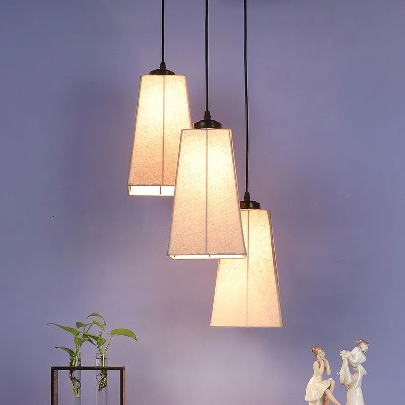 Shadowlux Triple Metal Ceiling Lamp - Grey media 3