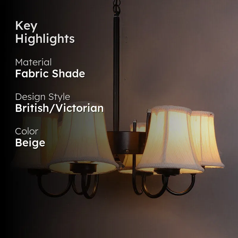 Bellona Conical Viya Ceiling Lamp- Off White media 2