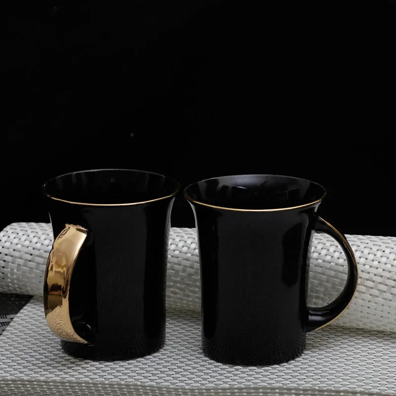 Dax Bone China Coffee Mug (250 mL Each) - Set of Two media 1