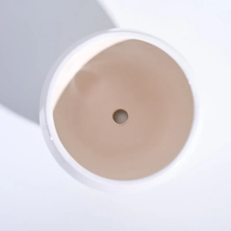 Ugaoo Apple White Ceramic Pot- Medium media 5