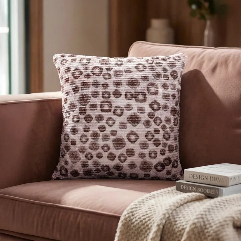 PixelMosaic Cushion Cover - Brown media 1