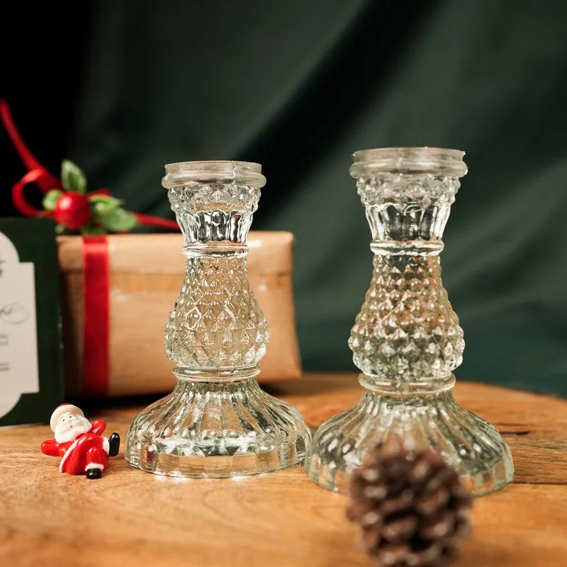 Merry Glow Tealight Candle Holder - Three Piece Set media 9