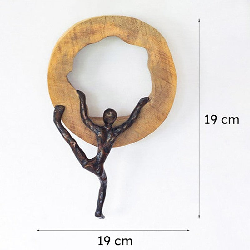 Rise Wood & Metal Wall Decor media 5
