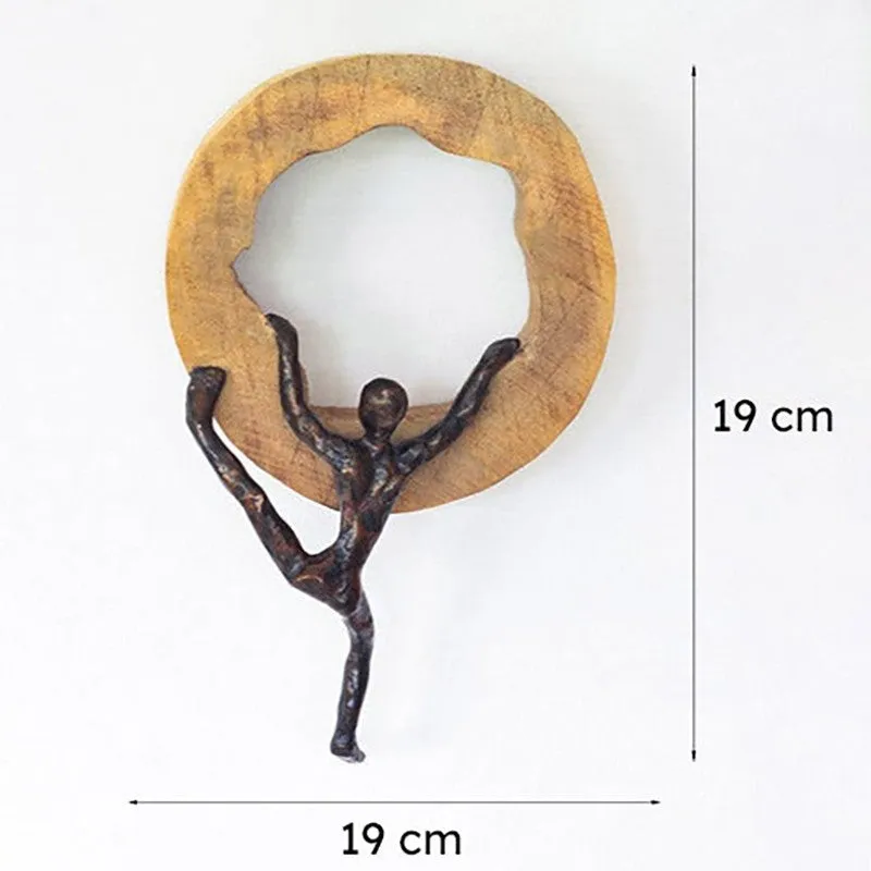 Rise Wood & Metal Wall Decor media 5