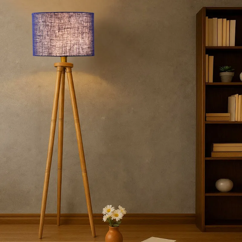 Sienna I Tripod Floor Lamp - Blue media 1