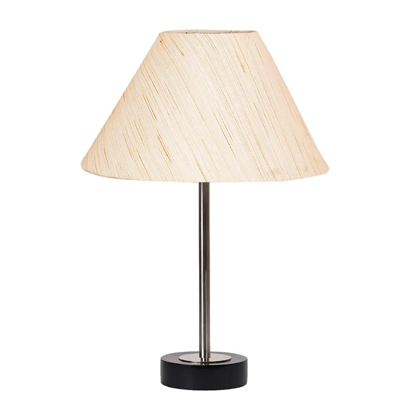 Cotin II Rodin Wooden Table Lamp - OffWhite,Silver,Black media 4