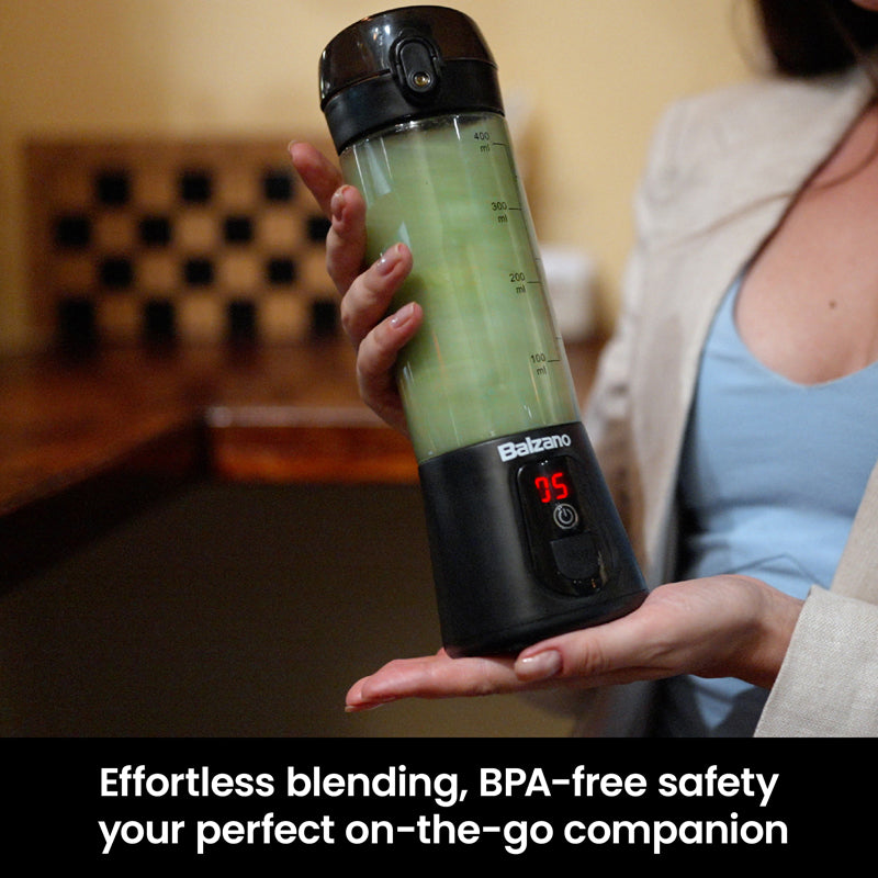 Balzano Wireless Travel Blender - Black media 7