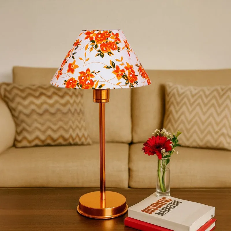 Kavira Keno Floral Metal Table Lamp - Multicolor media 4