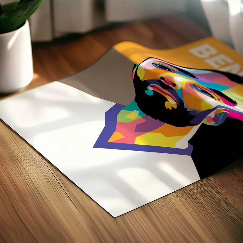 Vibrant Visage Wall Poster media 4