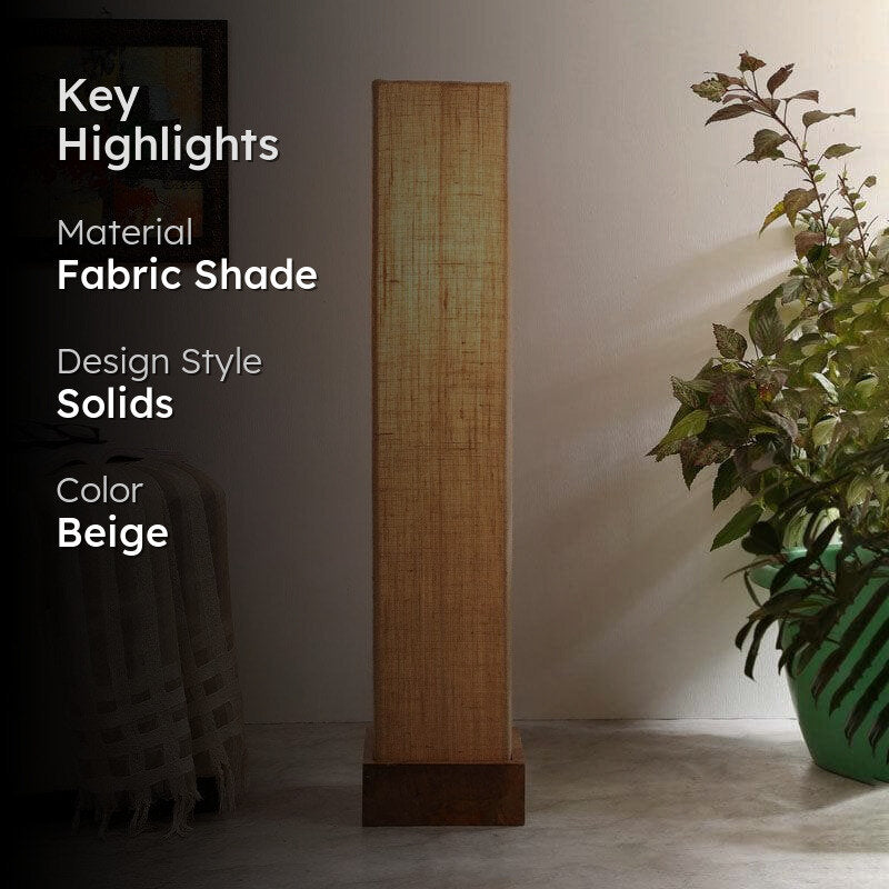 Eclipse Floor Lamp - Beige media 2
