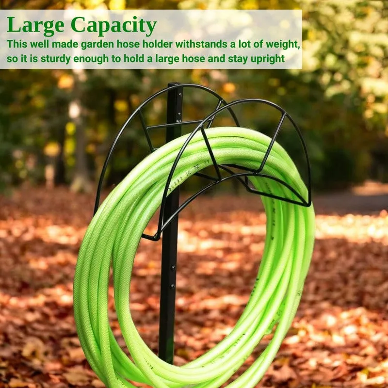 Lawn Hose Holder Metal Rack media 8