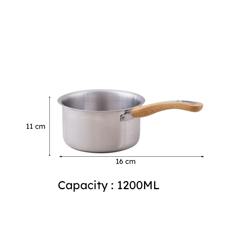 Marmoris Induction Safe Saucepan - 1200ML / 6 Inches media 6