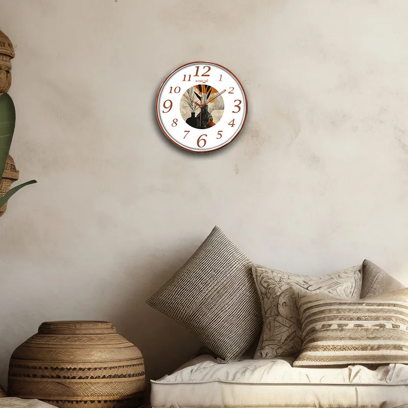 Rust & Rhythm Analog Wall Clock media 3