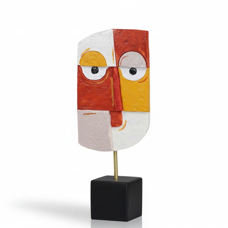 Faces of Form  Abstract Art Showpiece - Multicolor media 4