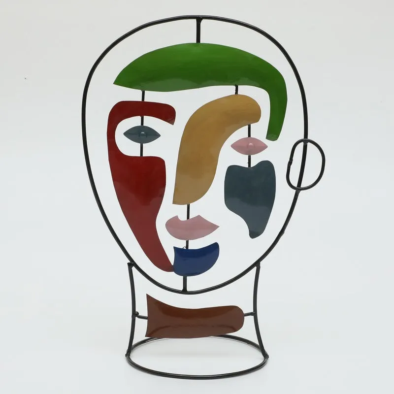 Cubist Form Showpiece - Set Of Two media 5