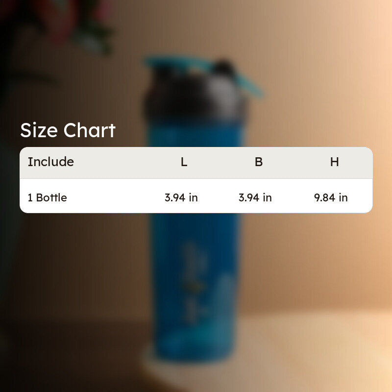 FitBlender Blue Clear PET Bottle - 700 mL media 7