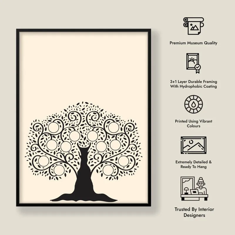 Shilpa Tharu Archival Paper Wall Art With Frame media 8