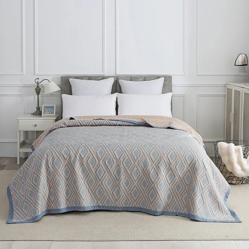 Charcoal Calm Bed Cover media 1