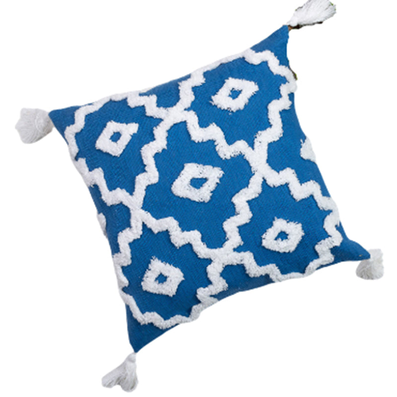 Medina Grid Tufted Cushion Cover media 5