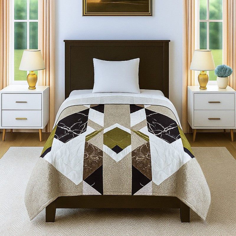 Modern Axis Cotton Comforters - 300 GSM