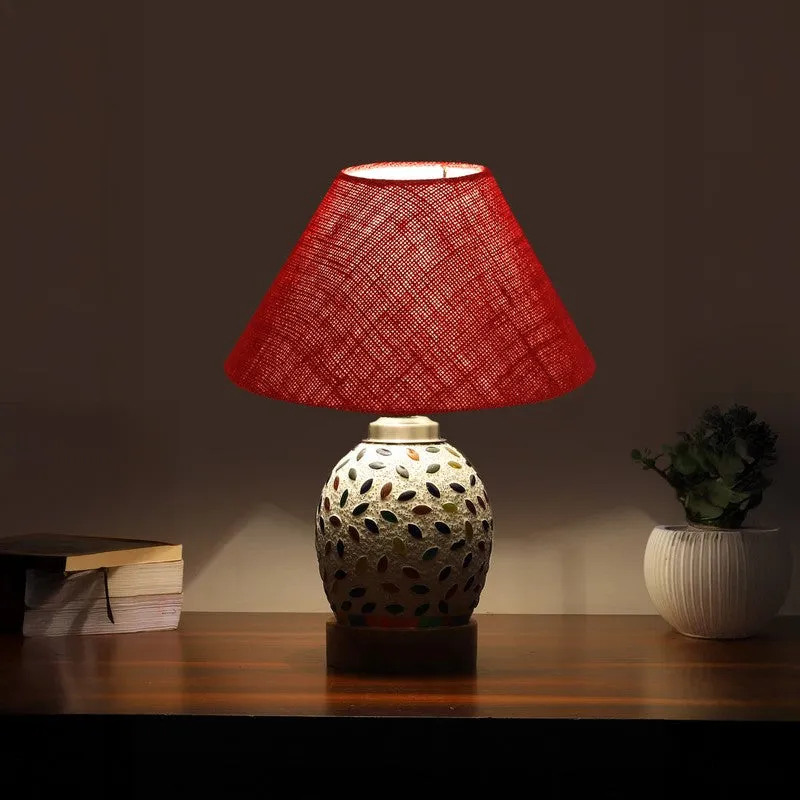 Orvexa Wooden Table Lamp - Multicolor media 1