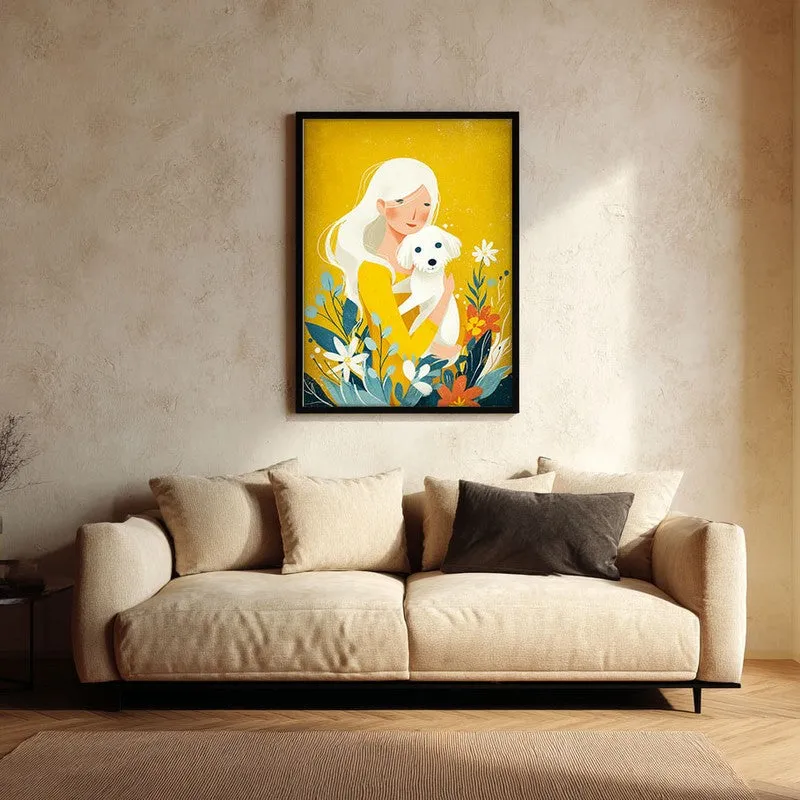 Suniva Canvas Wall Painting With Black Frame media 3