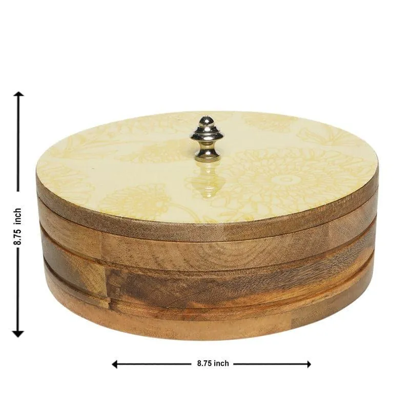 Reva Wooden Roti Box media 4