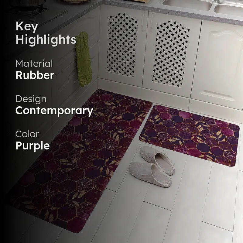 Drivara Rubber Kitchen Floor Mats - Set of Two media 2