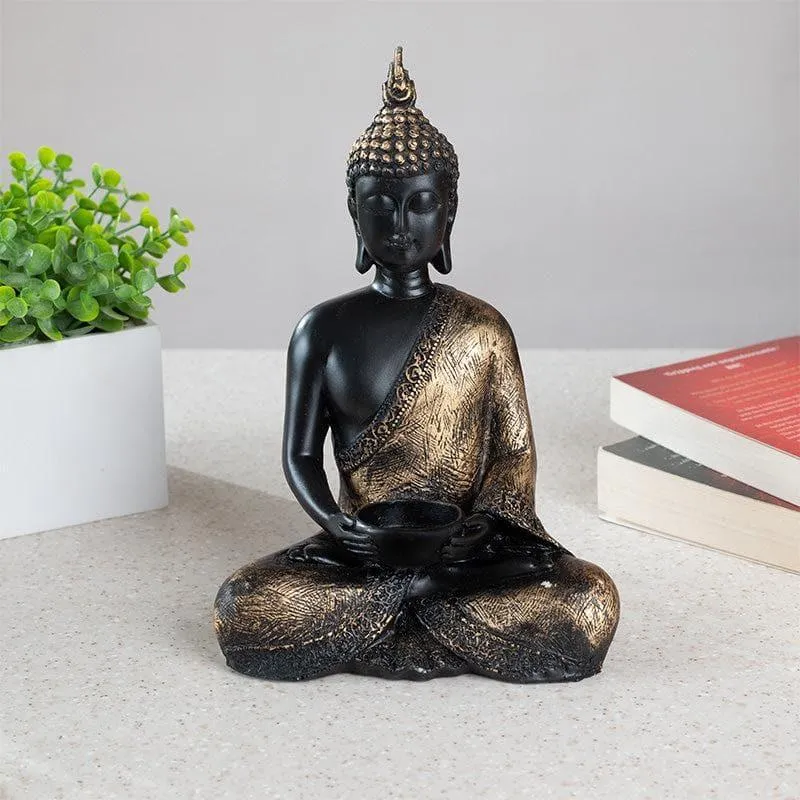 Tranquil Buddha Showpiece media 1