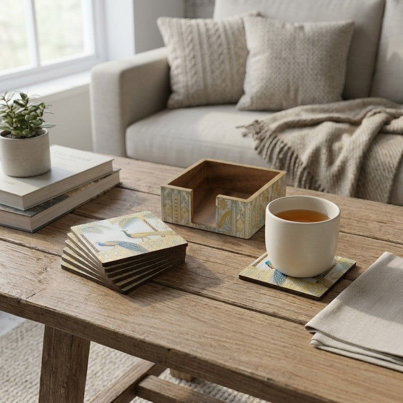 AquaRest Table Coasters Set - Seven Piece Set