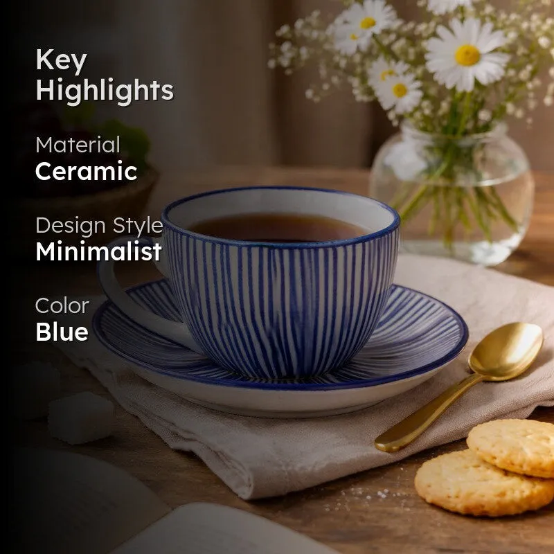 Aural Cup & Saucer (200 mL) - Two Piece Set media 2