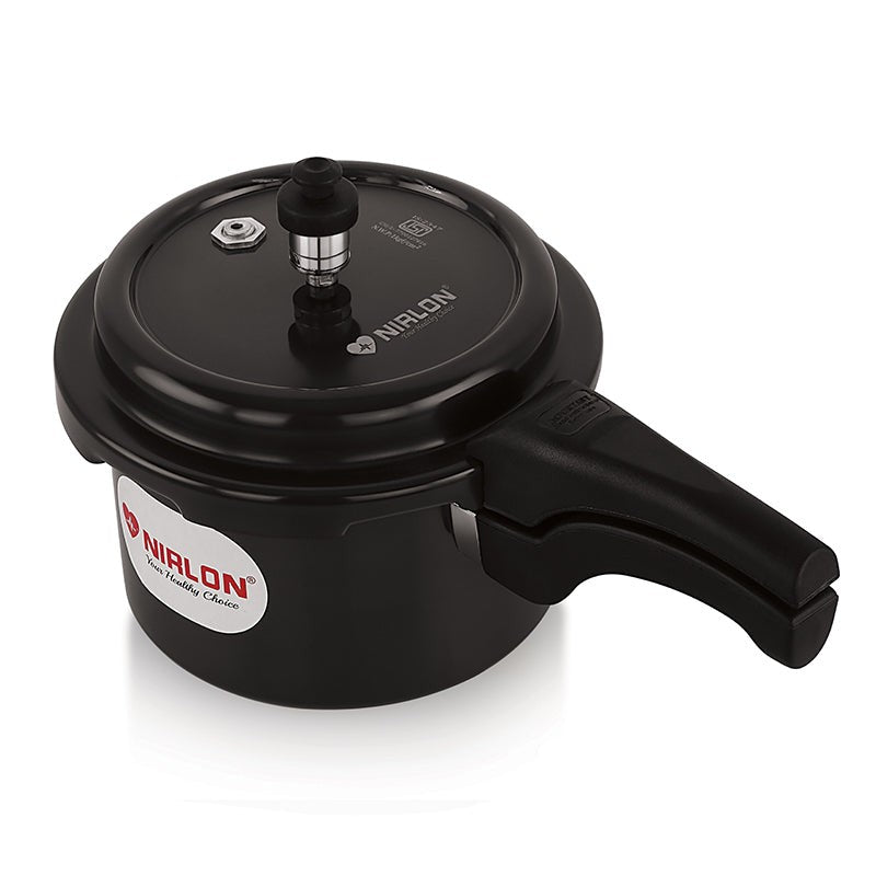 Nirlon Outer Lid Hard Anodized Pressure Cooker - 3000 mL media 9