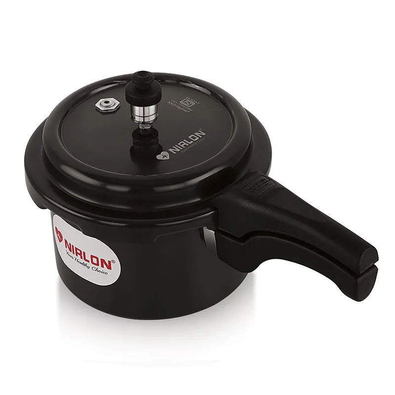 Nirlon Outer Lid Hard Anodized Pressure Cooker - 3000 mL media 9