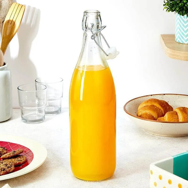 Renee Fliptop Glass Bottle - 1000 mL media 1