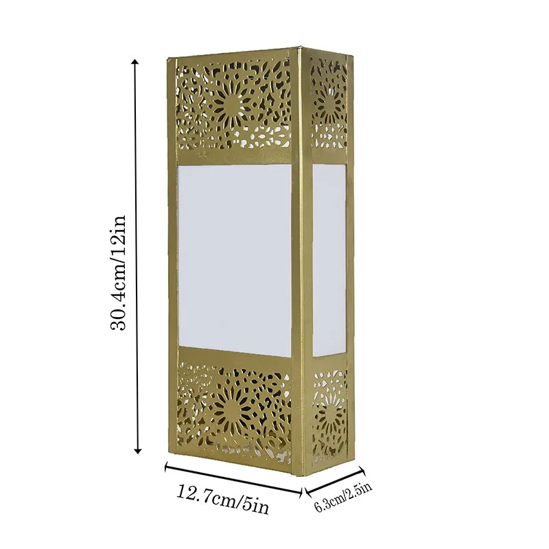 Orna Block Fabric & Metal Wall Lamp media 6