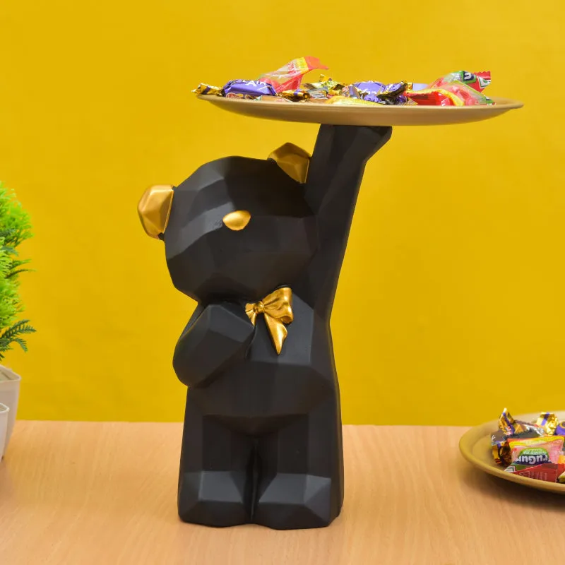Mr Teddy Shine Showpiece - Black media 1
