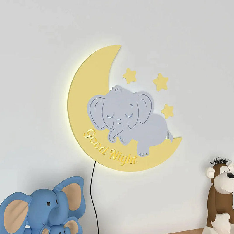 Sleepy Ella LED Stripe Light MDF Wall Lamp media 4