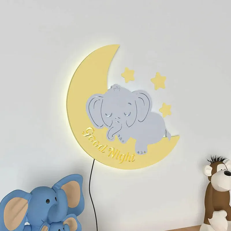 Sleepy Ella LED Stripe Light MDF Wall Lamp media 4