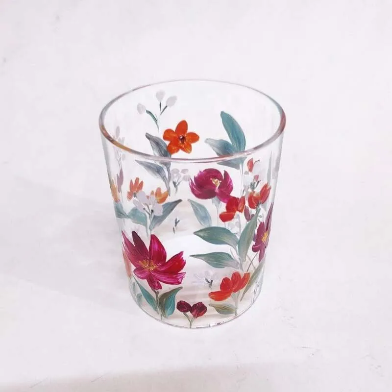 Secret Gardenia Handpainted Tealight Candle Holder media 5