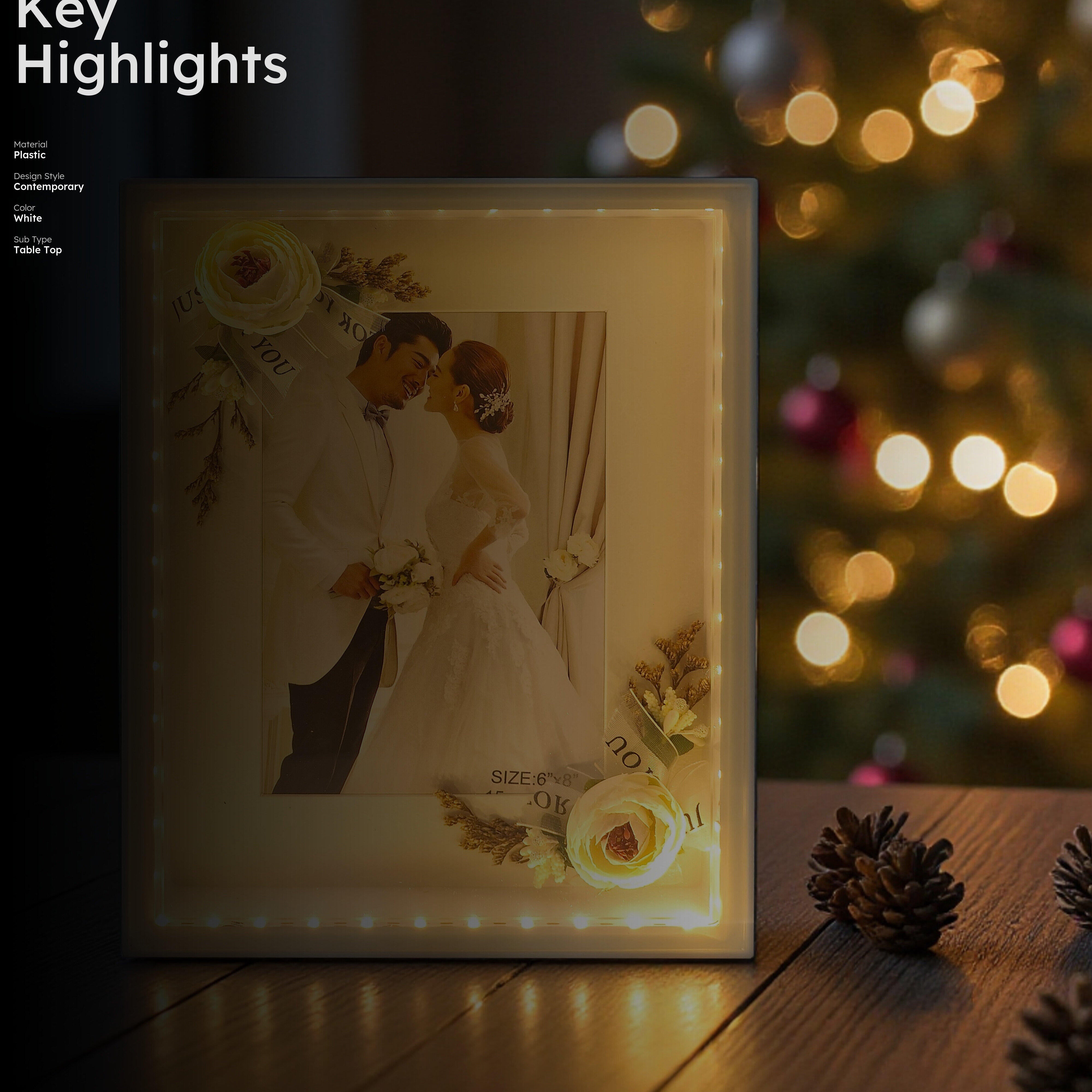 ModernRelic Glowing Plastic Photo Frame media 2